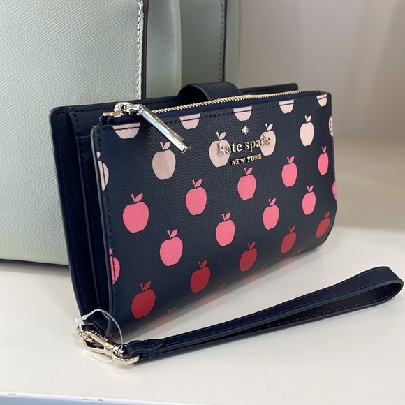 Kate Spade phone wallet Wristlet Orchard Degrade Multi - Picture 14 of 16